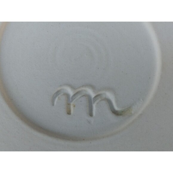 Vintage Green Pottery Bowl // Handcrafted Ceramic Pot - Picture 8 of 10